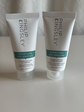 Image of Philip Kingsley Moisture Balancing Shampoo & Conditioner 20ml Travel Size New