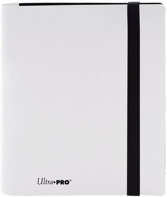 Ultra Pro Eclipse 4 Pocket Pro Binder Arctic White