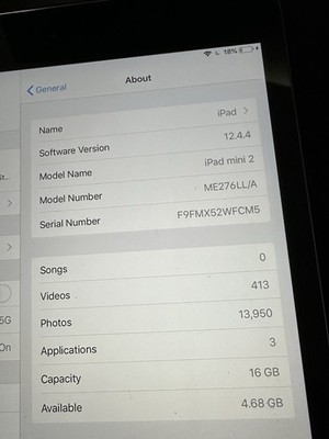 Apple iPad Mini 2 32GB, Wi-Fi, Space Gray, ME277LL/A