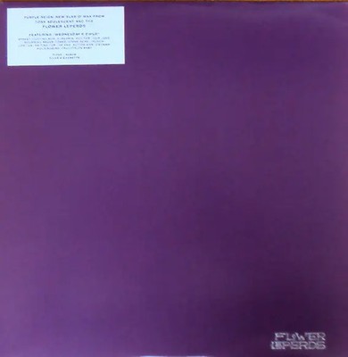 Flower Leperds Purple Reign INSERT NEAR MINT Triple X Records Vinyl LP