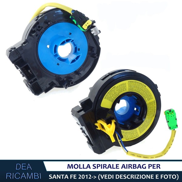 Spiralfeder Kontakt Ring Airbag FüR Hyundai Santa Fe II CM 06-12 C. SAHY000-image