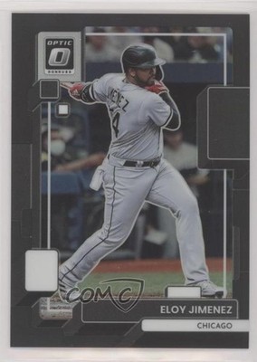 2022 Panini Donruss Optic Black Prizm 13/25 Eloy Jimenez #169 7s2
