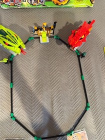 LEGO NINJAGO: Spinner Battle Arena (9456) with Box, Cards, and both instructions
