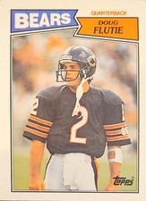 1987 Topps #45 Doug Flutie RC Rookie Card