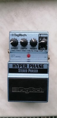 Digitech Hyperphase Stereo Effects Pedal with Original Box