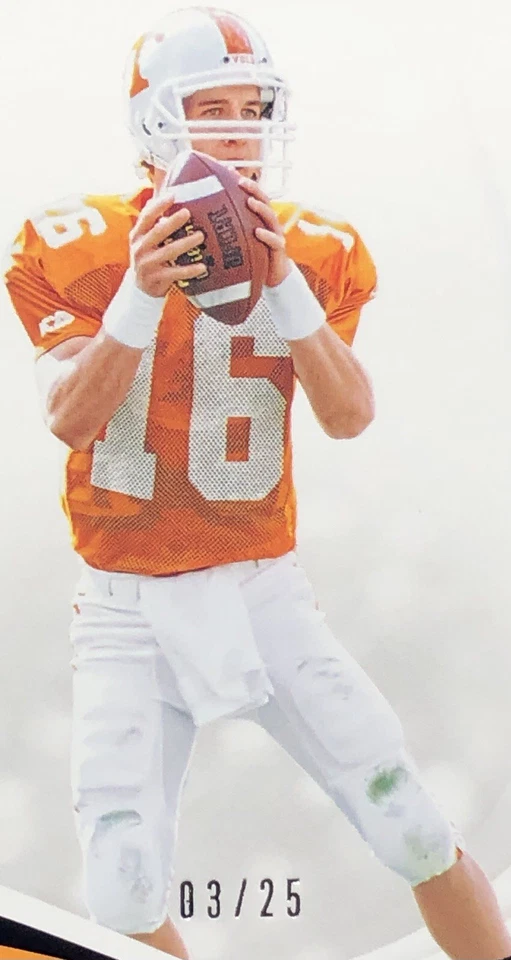 Panini Immaculate Peyton Manning 2019/25 Blue Parallel SSP No. 31 LA CABRA 🐐 Foto 4 de 4