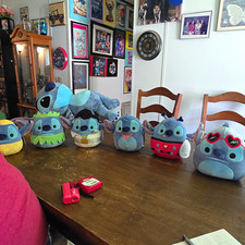 Disney Lilo  Stitch Stitch Squishmallows Plush Lot of 6 Small 6-14 in 2024