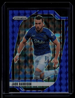 JACK HARRISON 2024 Prizm Premier League Blue Mosaic #229 Everton