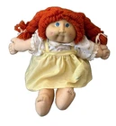 Vintage Cabbage Patch Kids 1978-1982 Long Red Hair Blue Eyes ,Dimples