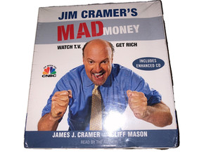 Jim Cramer's Mad Money Watch TV Get Rich 6 CD Audio Set BRAND NEW