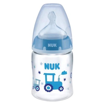 Nuk First Choice Plus Temperature Control 150 ml - Silikon Gr. 1 S - Traktor