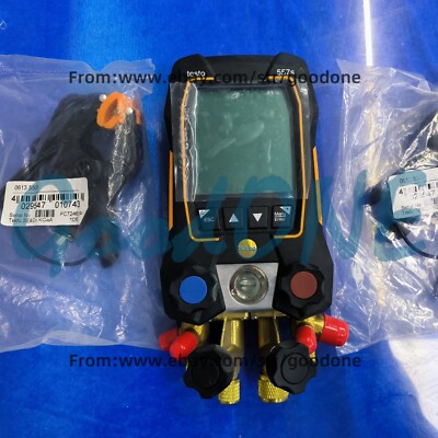 1PC NEW Testo 557s Smart Digital Manifold Kit Wireless Vacuum Probe
