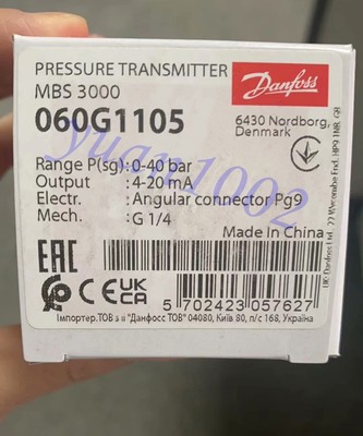 NEW Danfoss MBS3000 060G1105 Pressure sensor Fast delivery Exempt from postage