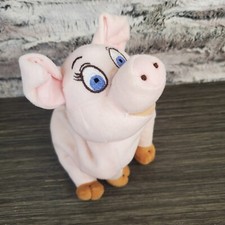 Original Disney Store Black Cauldron Movie Bean Bag Plush Animal Hen Wen Pig EUC