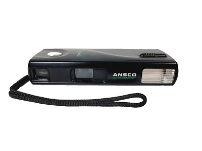 ANSCO Ultra Compact Motorized Vision Twin Lens Camera 110 Film