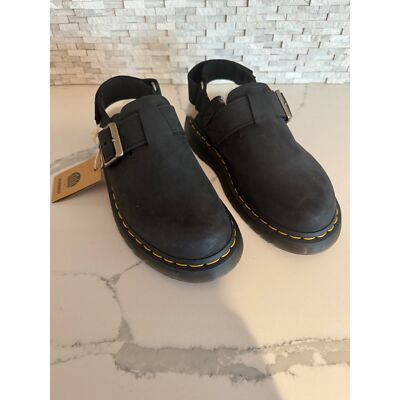 Doc Dr. Martens Jorge II Leather Slingback Sherpa Mules