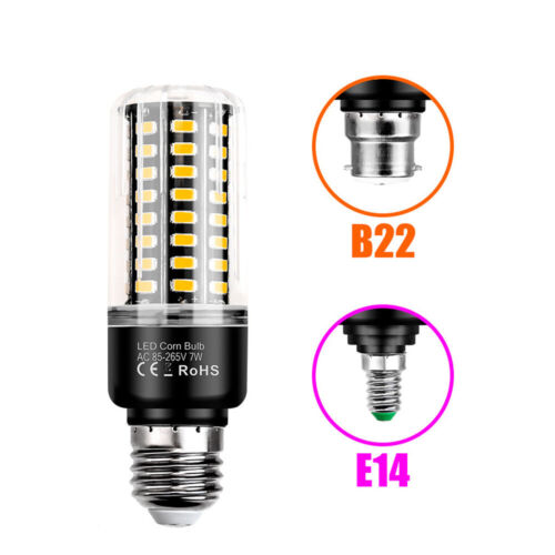 E27 E14 B22 3.5W 5W 7W 9W 12W 15W20W LED Corn Bulb 5736 Spot Light Lamp lighting - Picture 14 of 21