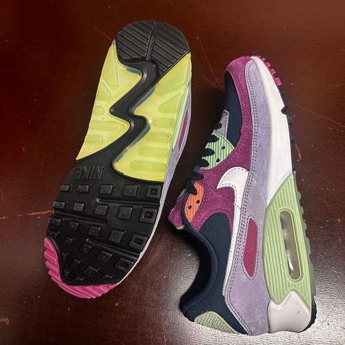 Nike Mens Air Max 90 NRG Multicolor DM0035-500 Athletic Running Shoes Sz US 8.5 - Picture 5 of 7