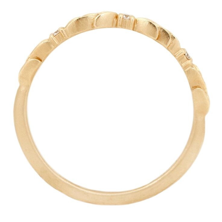 Lab-Created CVD Diamond Unique Design Wedding Ring For Women In 10K ...