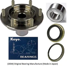 01-04 Toyota Tacoma 4WD Front Wheel Hub&Bearing&Seal Kit Assembly(6Lug) OEM KOYO