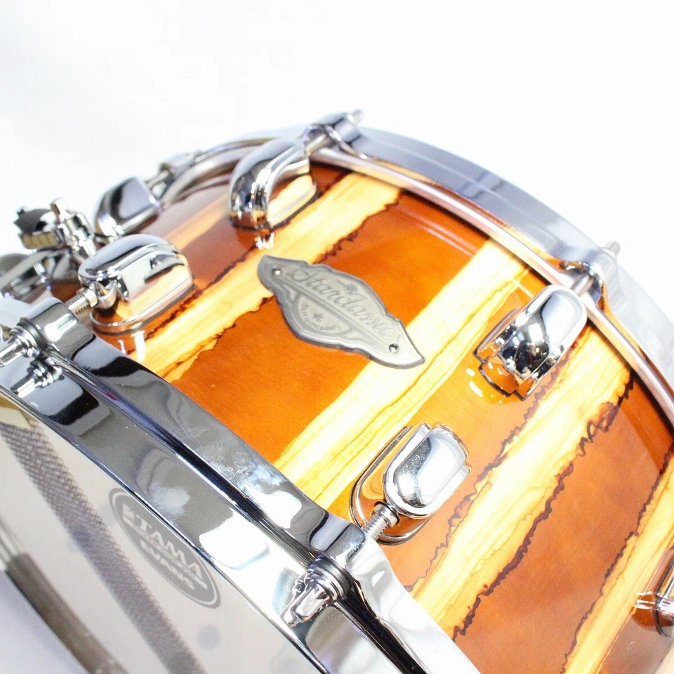 TAMA  STARCLASSIC PERFORMER Snare Drum MBSS65-CAR 14x6.5 inch from JAPAN - Image 2 of 4