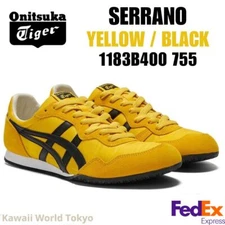 Onitsuka Tiger SERRANO YELLOW / BLACK 1183B400 755 UNISEX 2024 Sneaker NEW!!