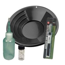 BL14 14" Black Gold Pan Panning Kit