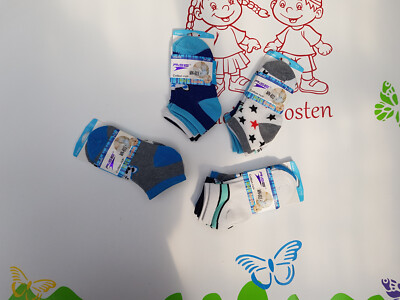 Sneaker Socken Kindersocken Jungen 3 Paar Größe  21/26 27/32 33/38