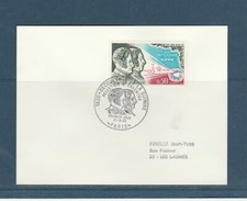 FRc carte  médecine 1er jour découverte de la quinine  75 Paris  1970