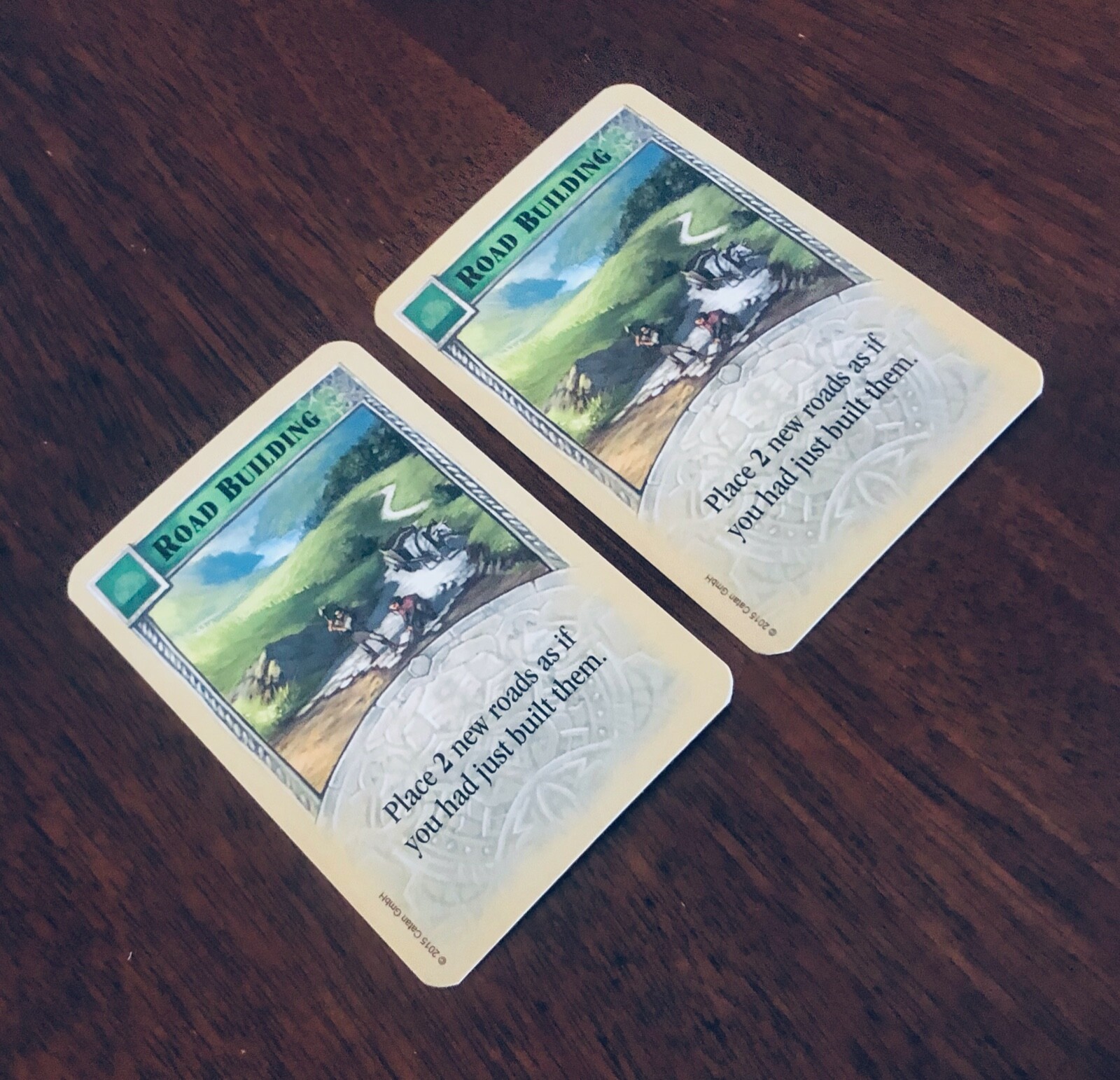 Catan ('Road Building' Development Card x2) Extra/Replacement Game Pieces |  eBay