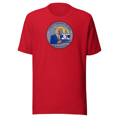 TRUMP, Maga, Don't Tread on Me, Gadsden, Hunter Biden,  Laptop, Unisex t-shirt
