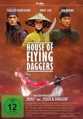 HOUSE OF FLYING DAGGERS - ANDY LAU, SONG DANDAN, TAKESHI KANESHIRO -  DVD NEU 