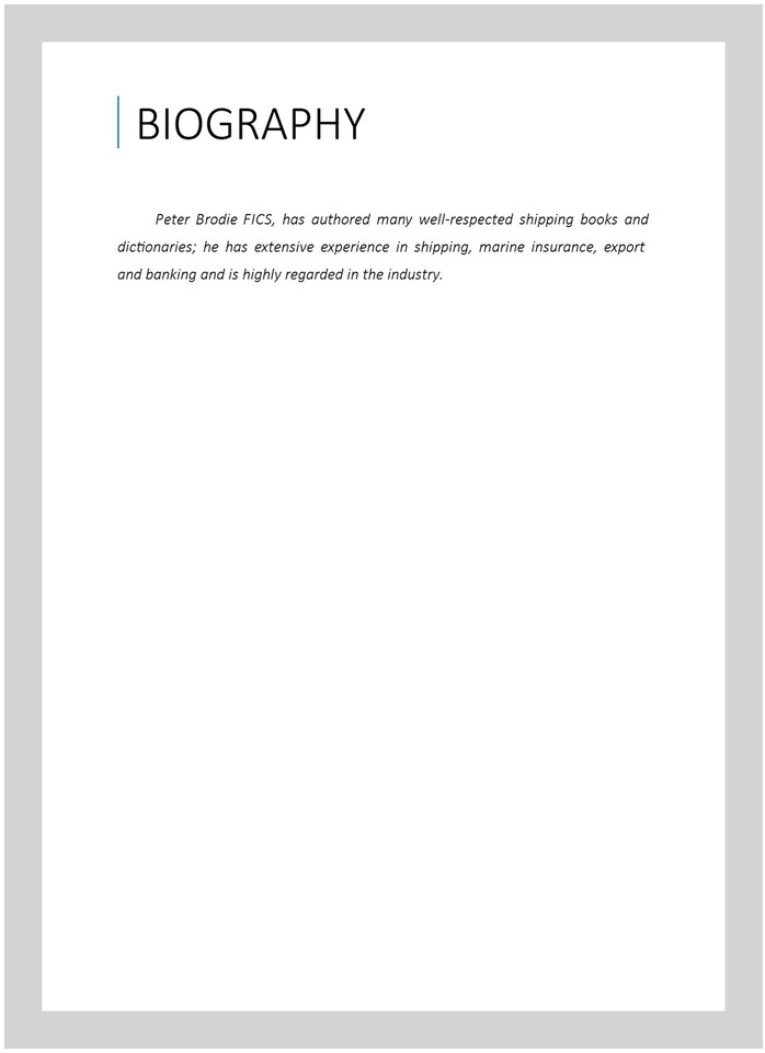 Dictionary of Shipping Terms, Hardcover by Brodie, Peter, Like New Used