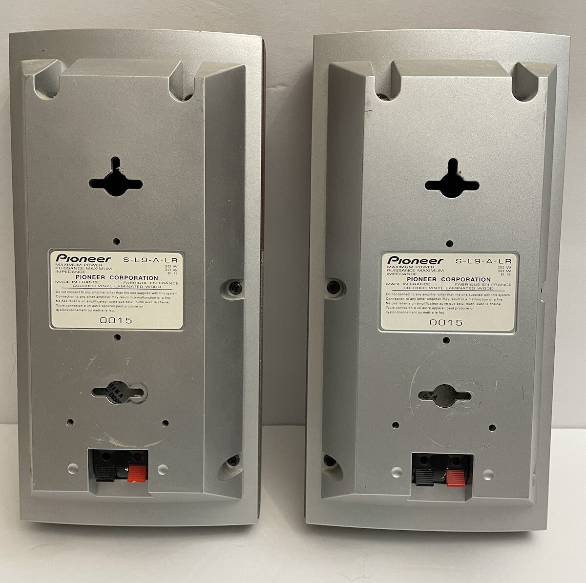 2 Speakers Model S-L9-A-LR For Pioneer CX-L77 VTG Stereo