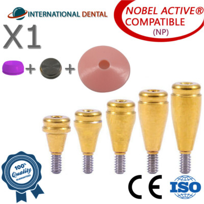 Lokator Attachment Titanium Rigid Set For N0bel Active Hex (NP) Dental