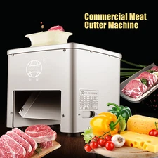 Commercial Electric Meat Cutting Cutter Machine Slicer Dicer+3.5mm Blade 160KG