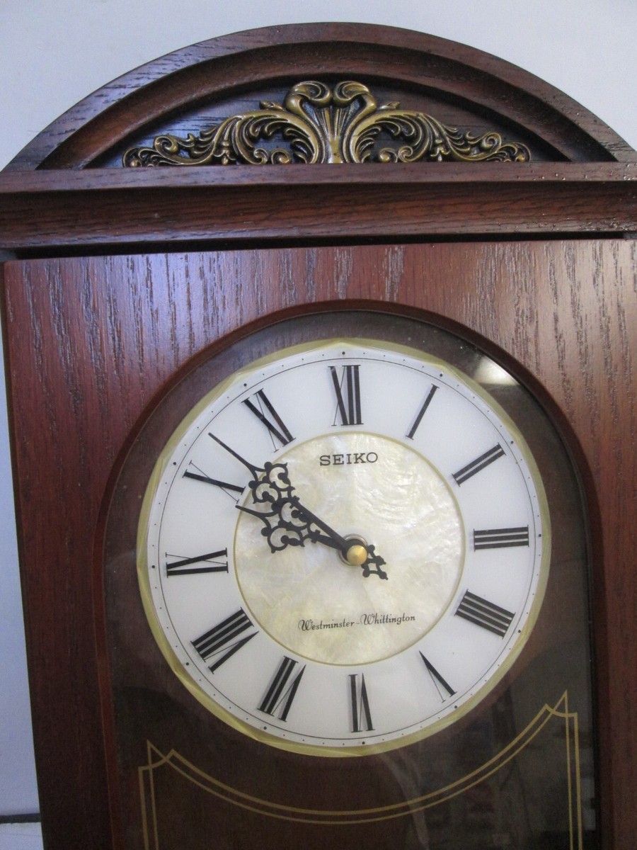 ひかり Vintage Seiko Westminster Whitington Chiming Wall Clock