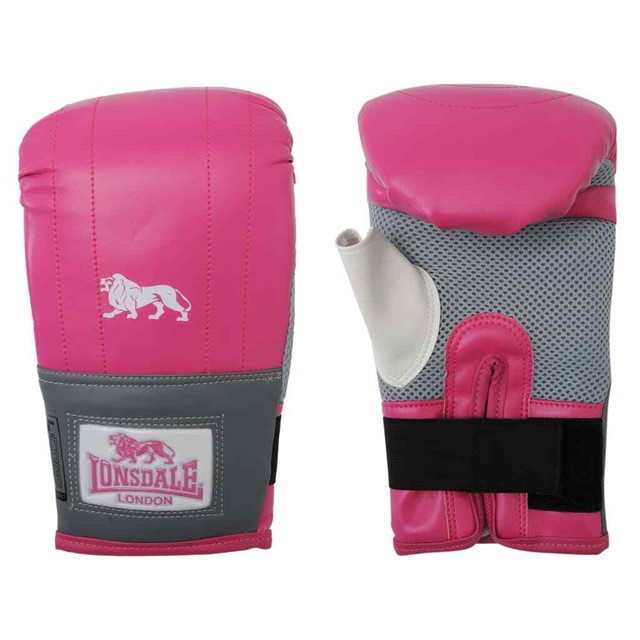 lonsdale pink boxing gloves