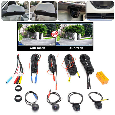 3D PANORAMIC SYSTEM FRONT/REAR VIEW 360° AHD 720P/1080P IMAGE CAMERA FOR ALL CAR