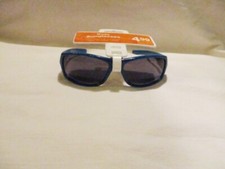 Kids Boys Fashion Blue Plastic Sunglasses 100 UVA/UVB Protection NWT