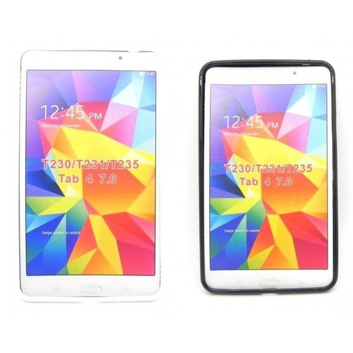 Silicona Samsung Galaxy Tab 4 7.0 X-style Funda Protectora TPU Bla/Neg | eBay