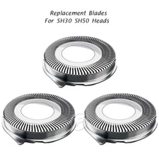 3 Pack SH30 SH50 Replacement Blades For Philips Norelco Series 5000 3000 Heads