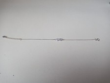New Women's 925 Sterling Silver Infinity Bracelet