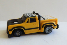 Vintage 1977 Slot Car Ideal TCR Yellow Pick Up Truck JAM CAR