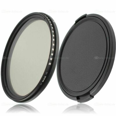 40,5mm Fader ND Variabler ND2 - ND400 & 43mm Objektivdeckel Snap Lens Cap