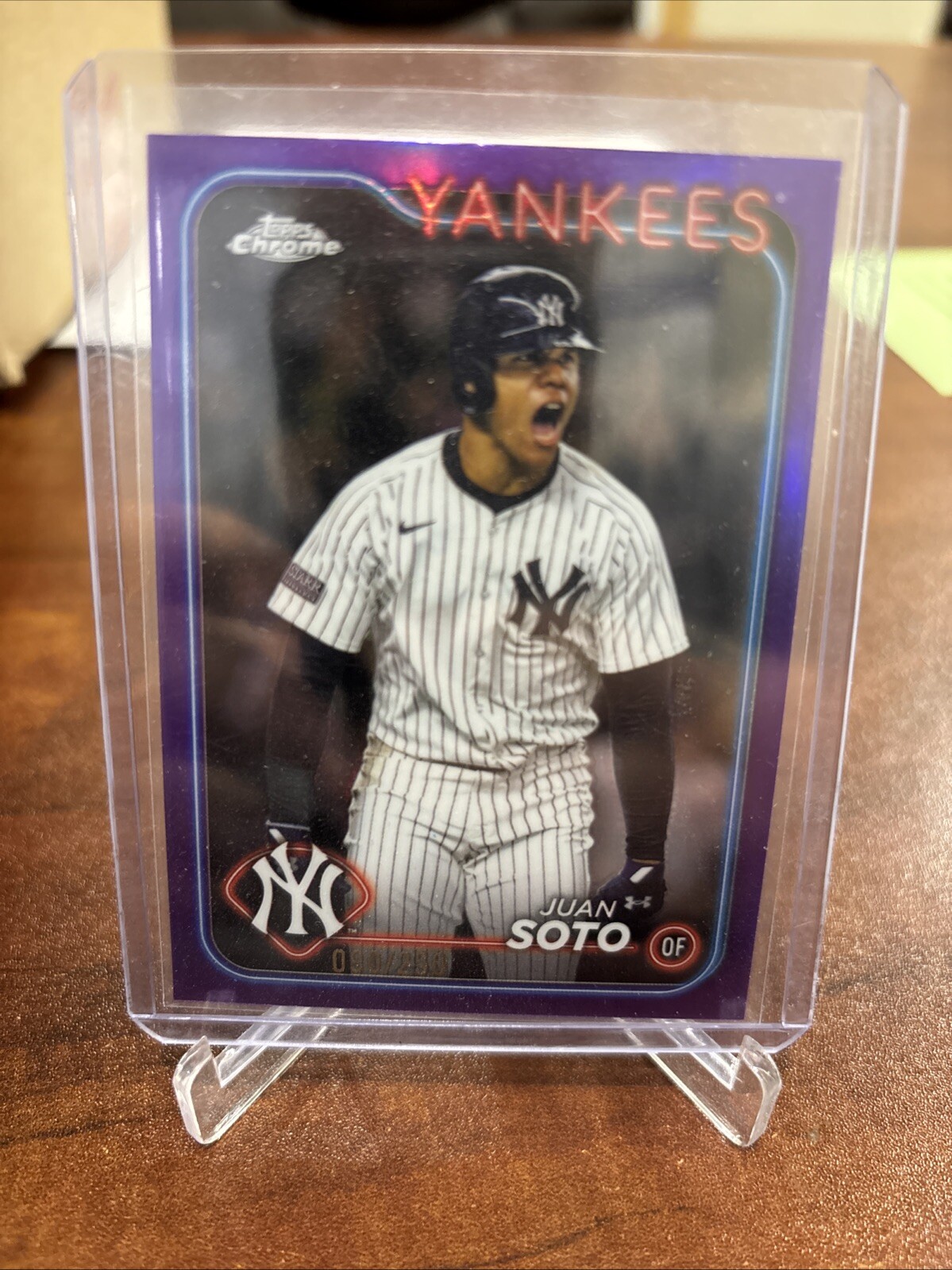 2024 Topps Chrome Update Series - Juan Soto #USC1 Purple  90/250