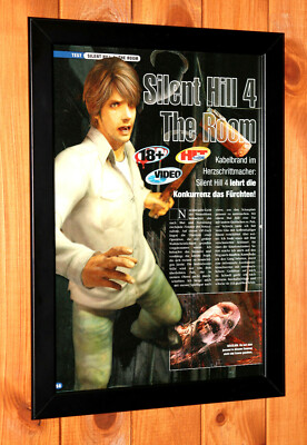 SILENT HILL 4 THE ROOM ポスター Silent Hill 4 The Room PS2 Xbox Very Rare Old Promo Poster / Ad