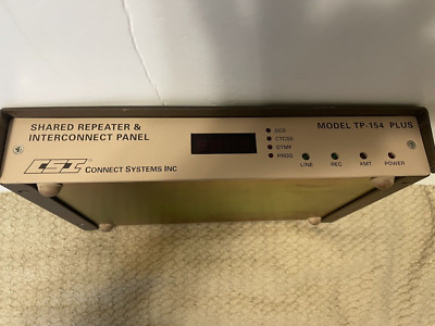 Connect Systems Inc. Shared Repeater Tone Panel Model TP-154