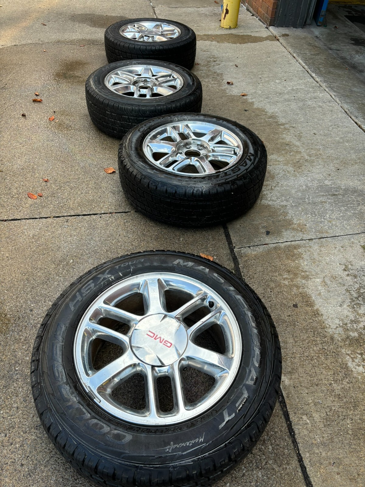 Hsx Rims 4 Mastercraft Courser HSX Tour tires with GM 6 lug Aluminum Rims | eBay