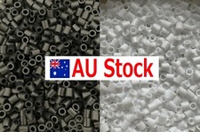 BLACK or/and WHITE 6000pc Bulk 5mm Fuse Iron Hama Perler Artkal Beads